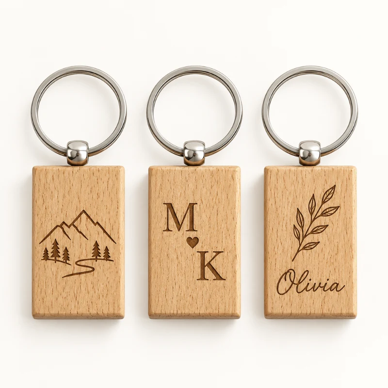 Personalized Photo & Name Keychains