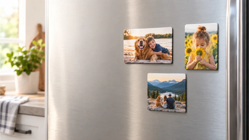 Personalized Photo & Fridge Magnets