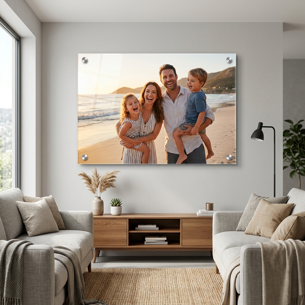 Family Portrait Acrylic Wall Art — photo 3 of 4