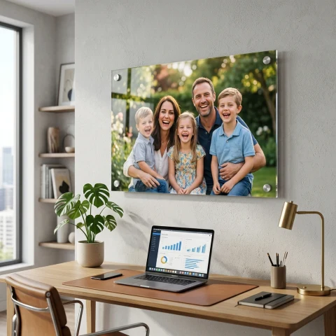 Family Portrait Acrylic Wall Art — Photo 2