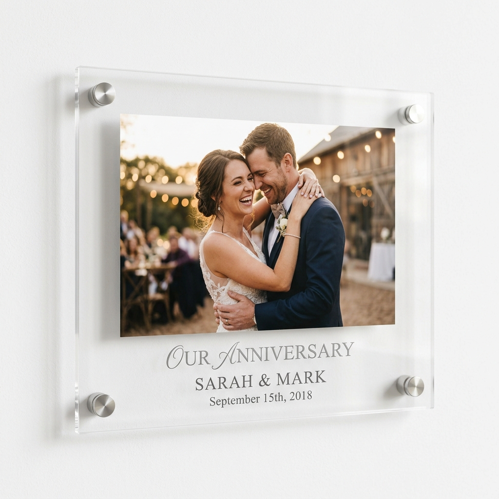 Anniversary Acrylic Photo Frame — photo 6 of 7