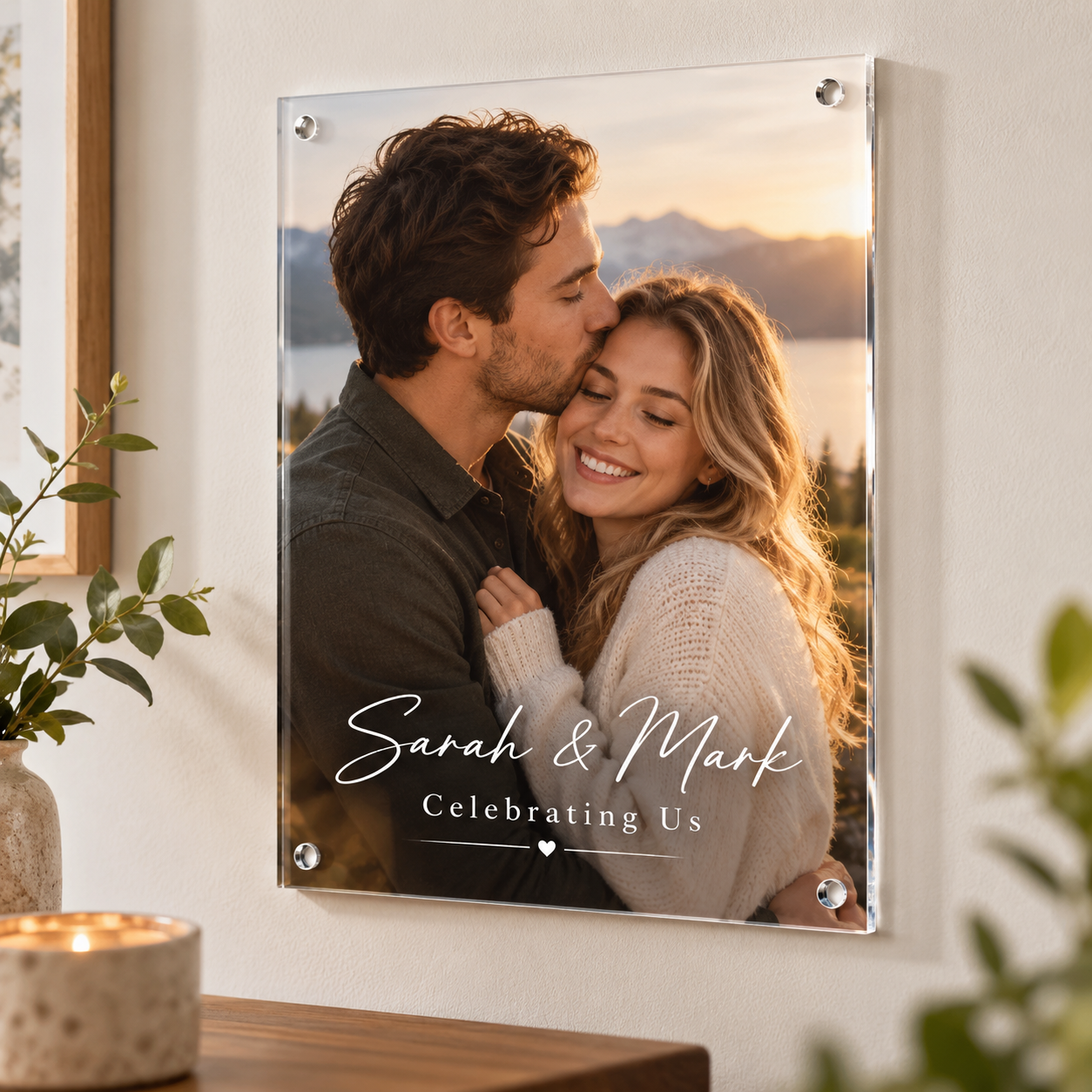 Anniversary Acrylic Photo Frame
