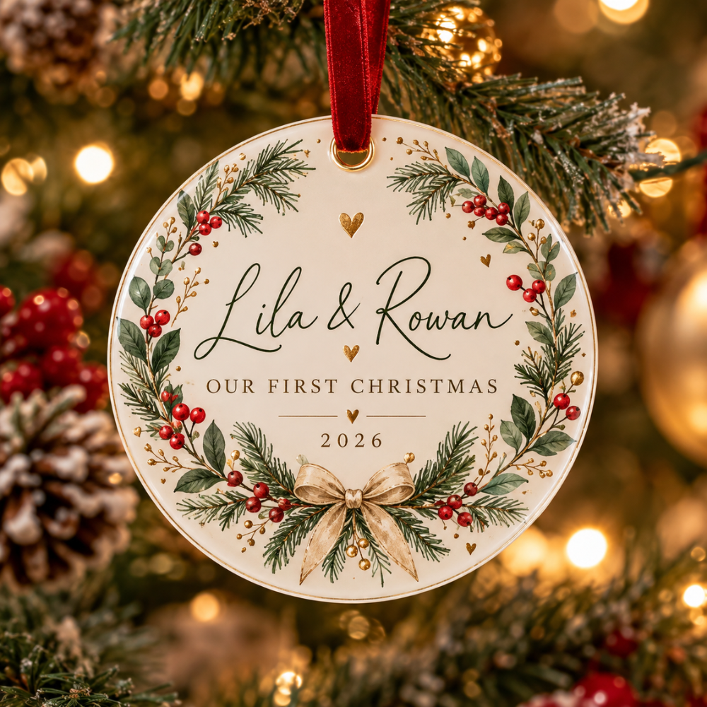 Our First Christmas Together Couple Ornament — photo 2 of 5
