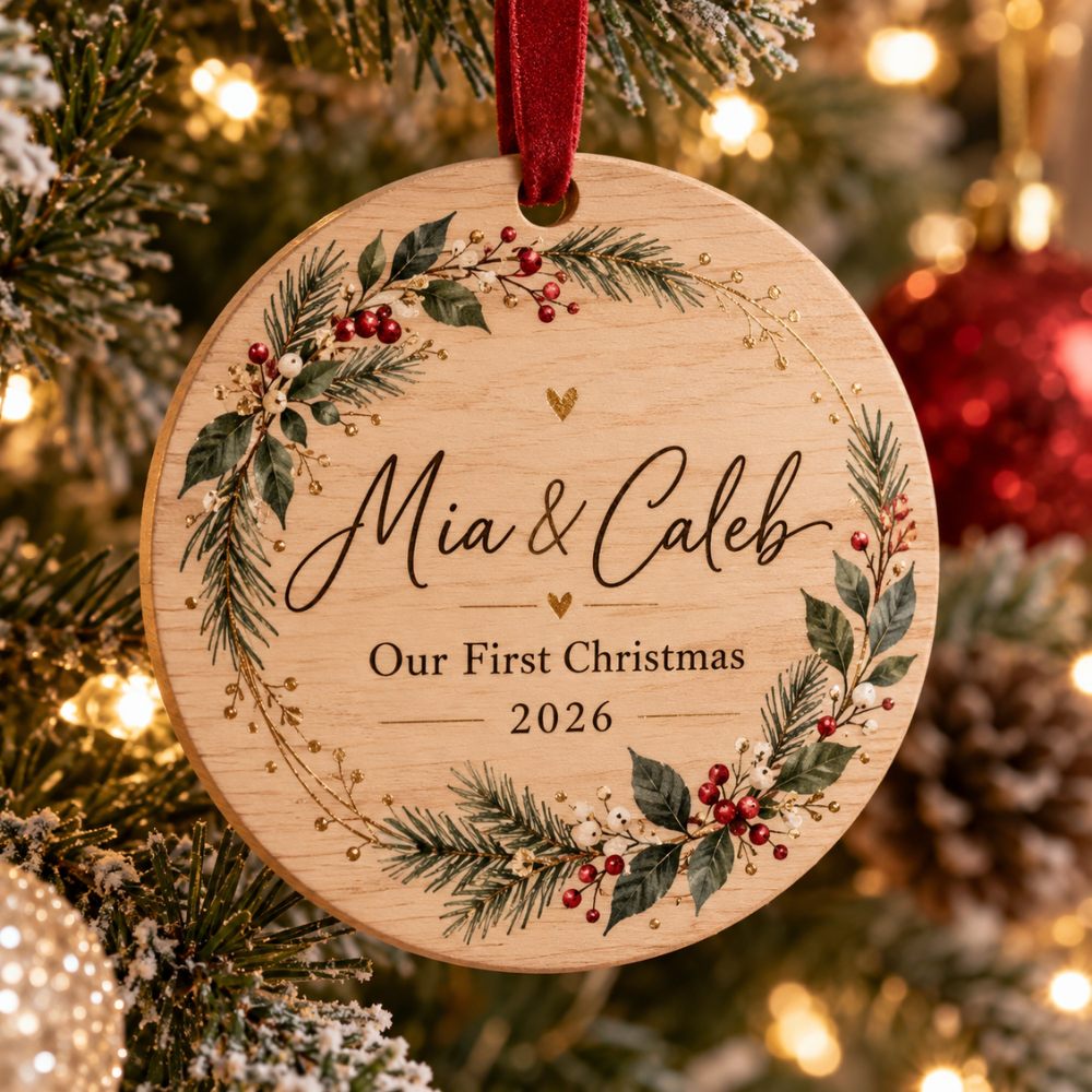 Our First Christmas Together Couple Ornament — photo 3 of 5