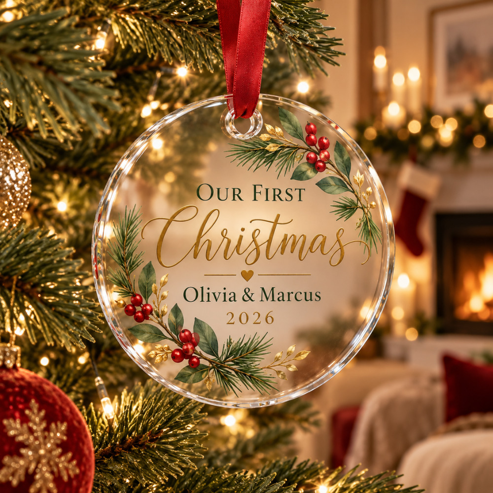 First Christmas Personalized Ornament — photo 3 of 5