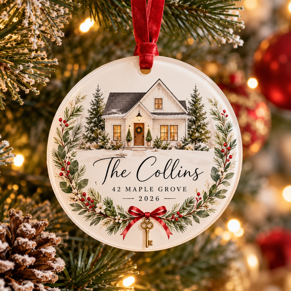 New Home Personalized Christmas Ornament — photo 4 of 4