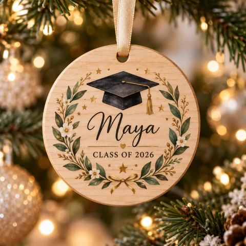 Personalized Graduation Keepsake Ornament — Photo 3