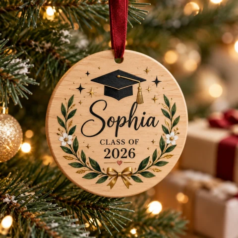 Personalized Graduation Keepsake Ornament — Photo 2