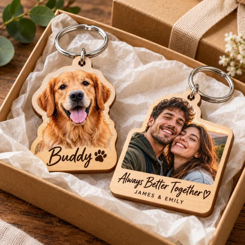 Personalized Photo Keychain — Photo 2