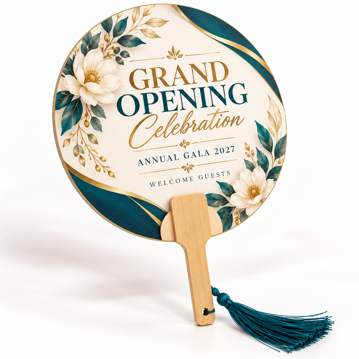 Custom Event Hand Fan — photo 4 of 5