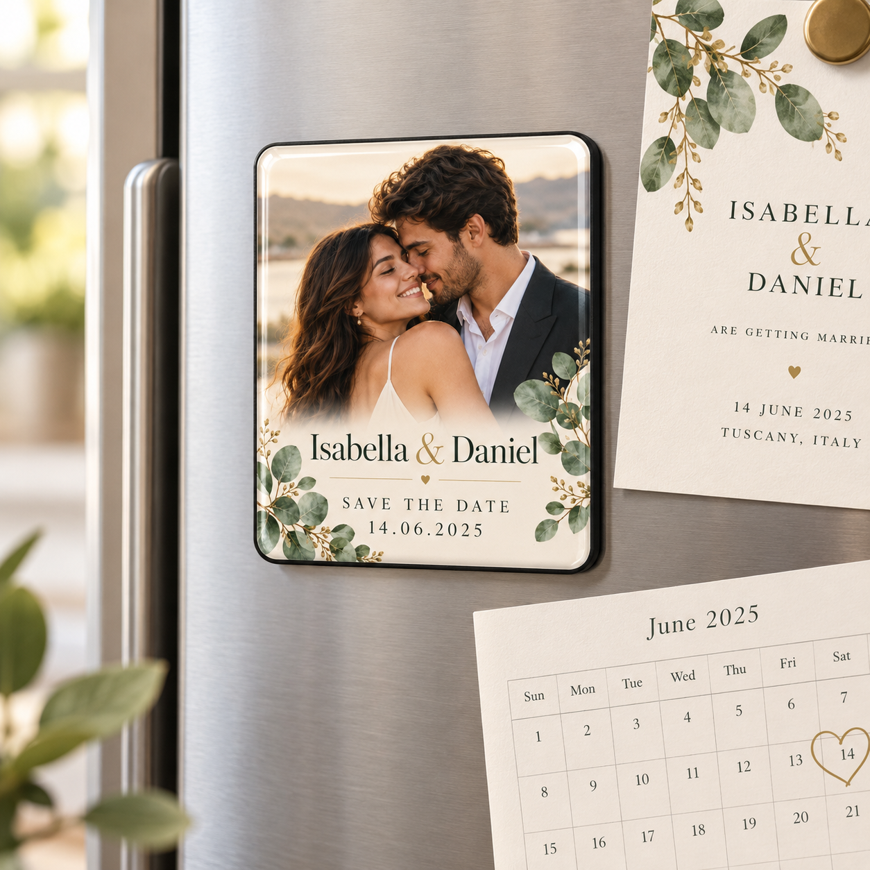 Personalized Save the Date Fridge Magnet — photo 2 of 4
