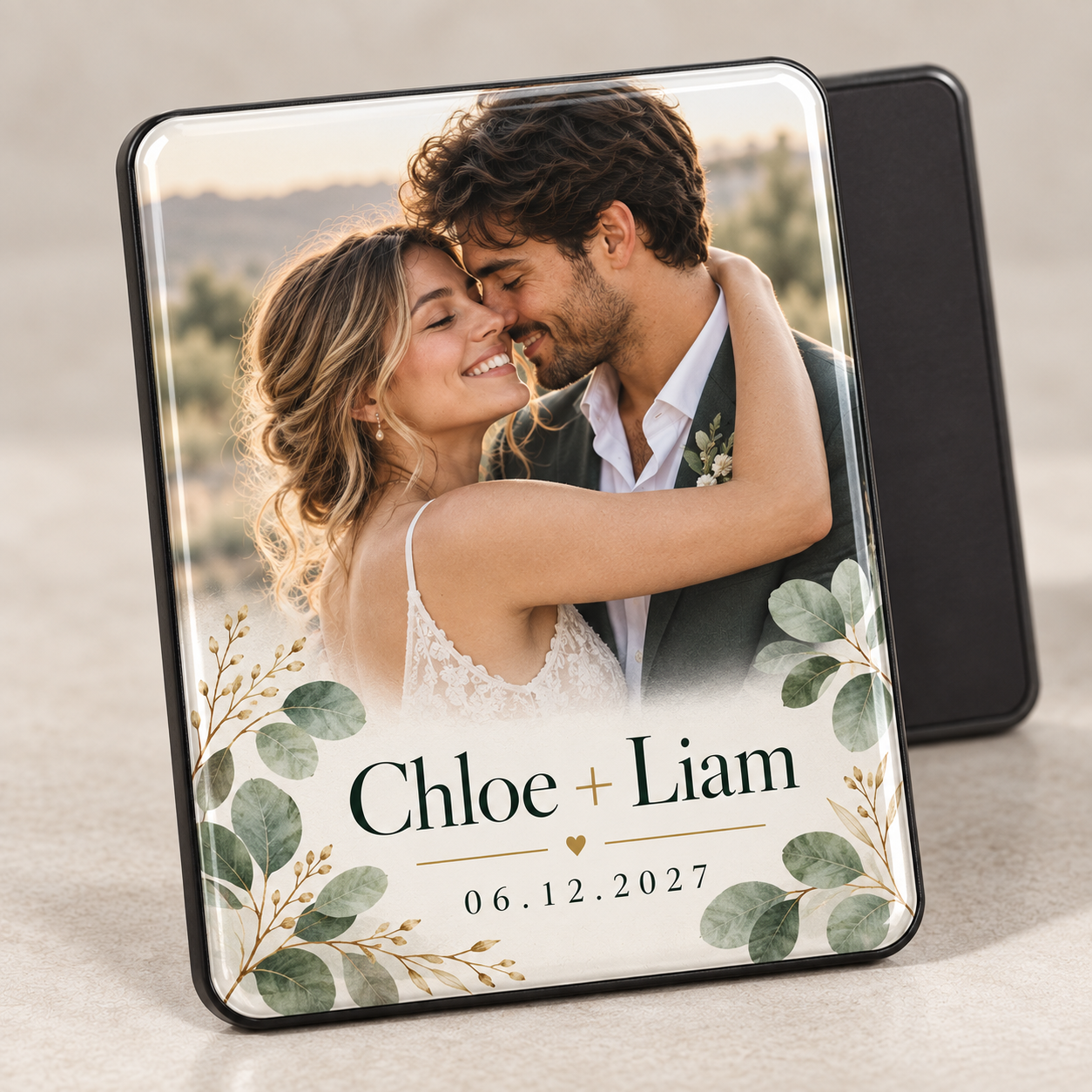 Personalized Save the Date Fridge Magnet — photo 3 of 4