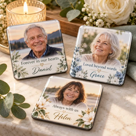 Personalized Memorial Photo Magnet — Photo 2