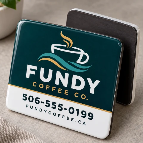 Custom Business Logo Fridge Magnet — Photo 1