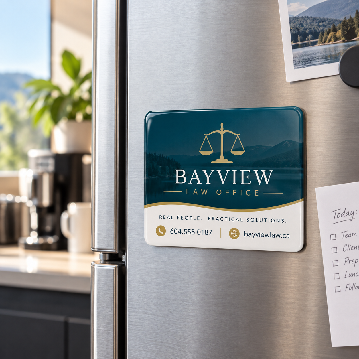 Custom Business Logo Fridge Magnet — photo 3 of 5