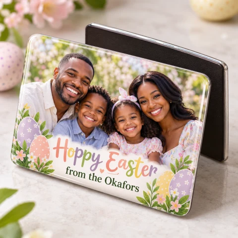 Personalized Easter Photo Magnet — Photo 4