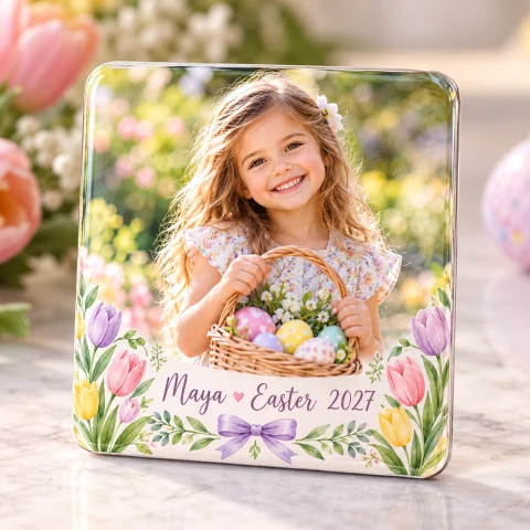Personalized Easter Photo Magnet — Photo 5
