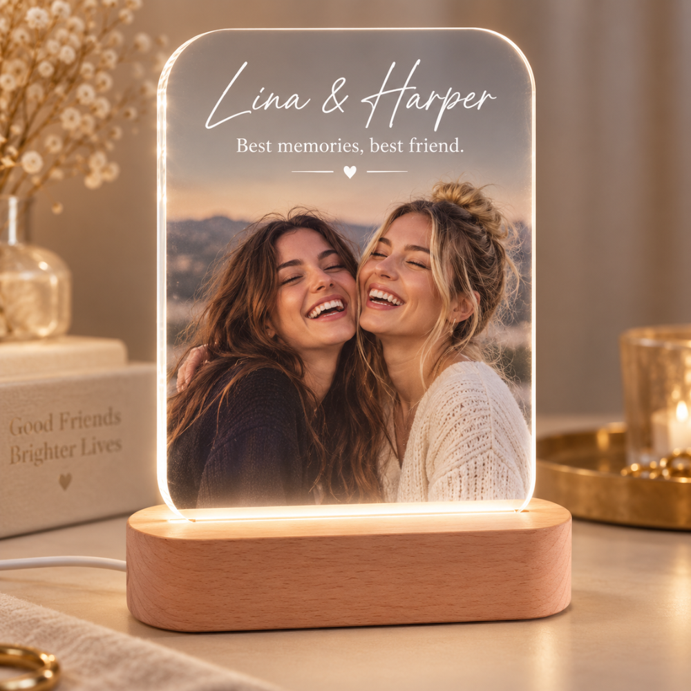 Personalized Friendship Message LED Lamp — photo 5 of 6