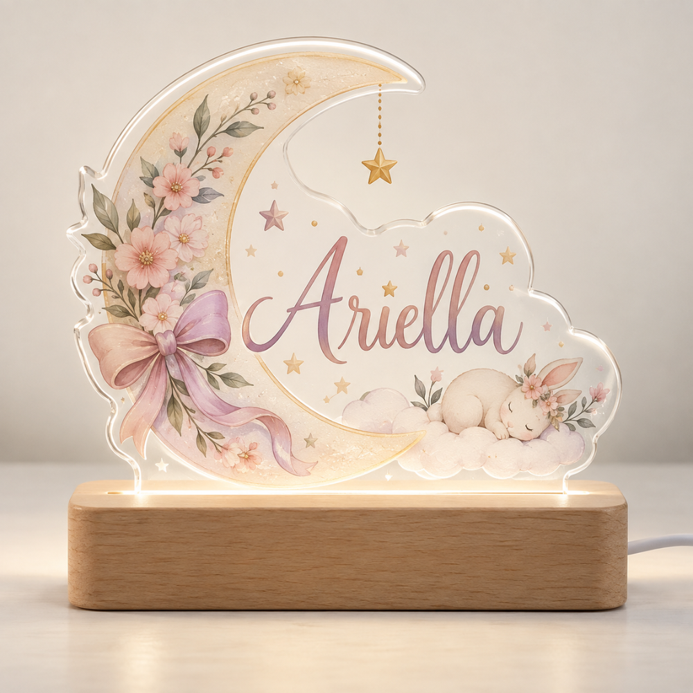 Name LED Night Light – Custom Acrylic Name Lamp — photo 4 of 6