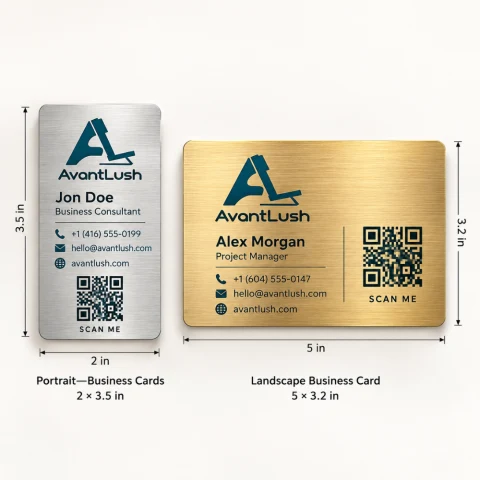 Black & Gold Executive Premium Business Cards — Photo 2