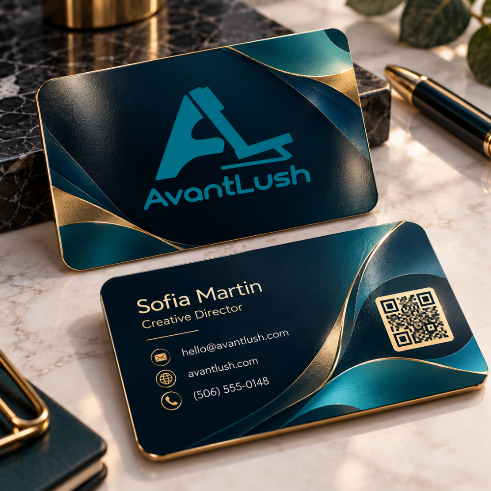 Full-Colour QR Code Business Cards — photo 4 of 5