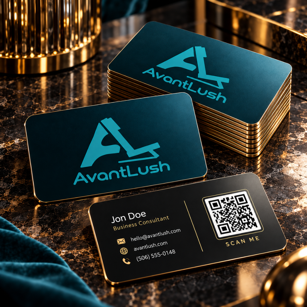 Custom Colour QR Code Business Cards — photo 3 of 5