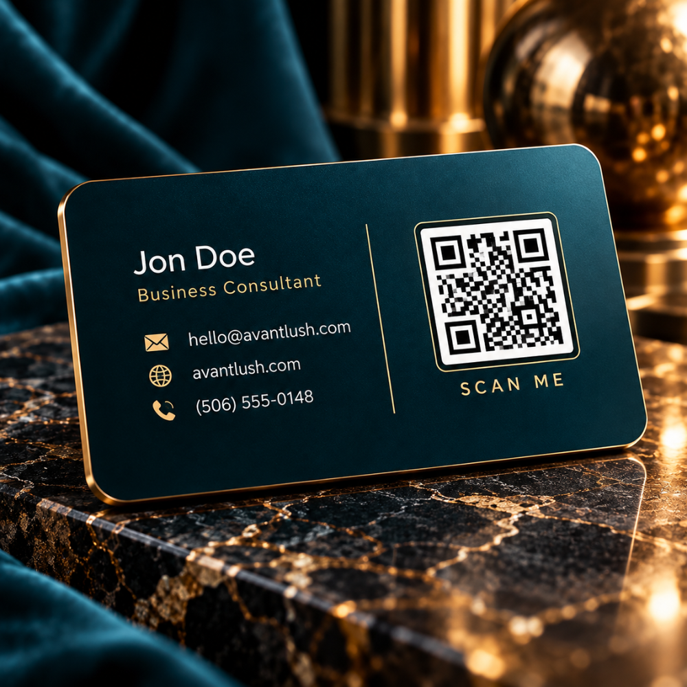 Custom Colour QR Code Business Cards — photo 5 of 5