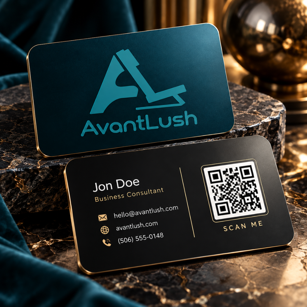 Custom Colour QR Code Business Cards — photo 4 of 5
