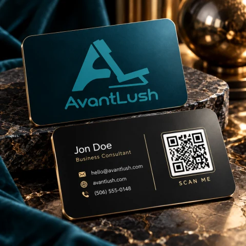 Custom Colour QR Code Business Cards — Photo 4
