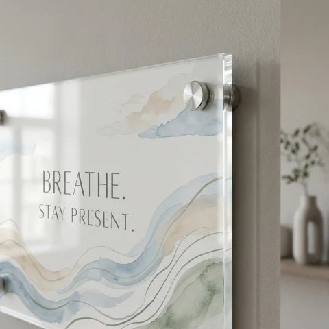 Calm & Mindfulness Wall Art — Photo 4