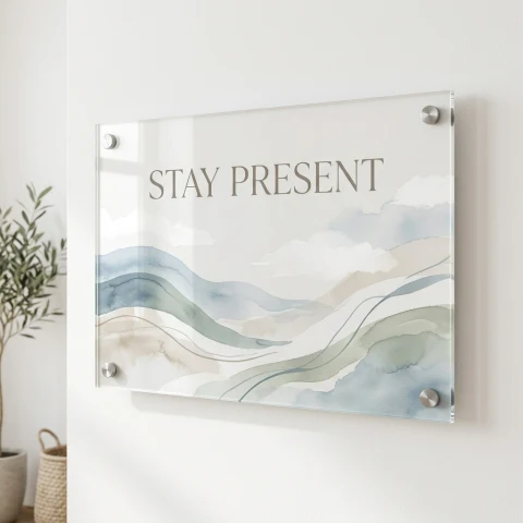 Calm & Mindfulness Wall Art — Photo 3
