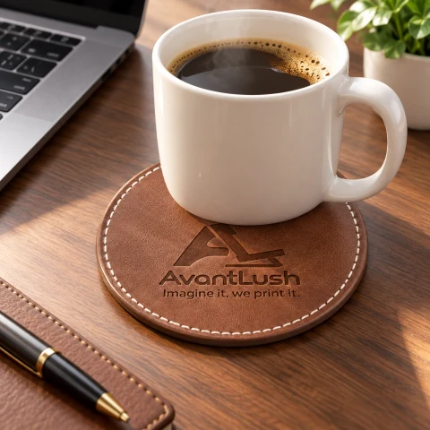 Custom Business Logo Coaster Set of 6 — Photo 5
