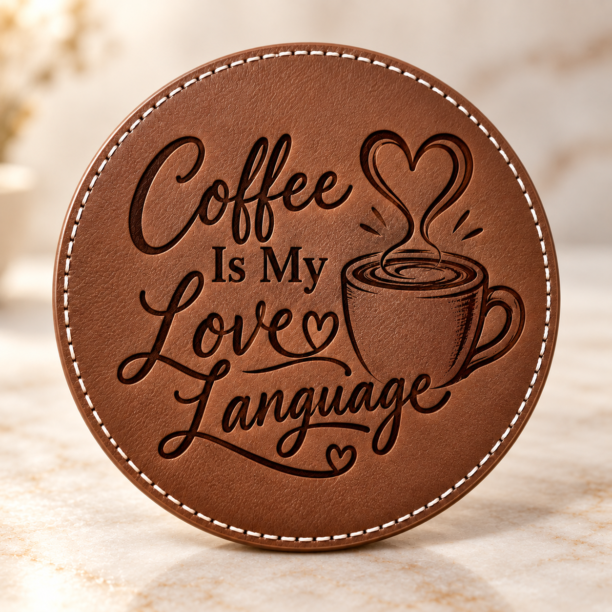 Coffee Is My Love Language Coaster Set of 4 — photo 2 of 6