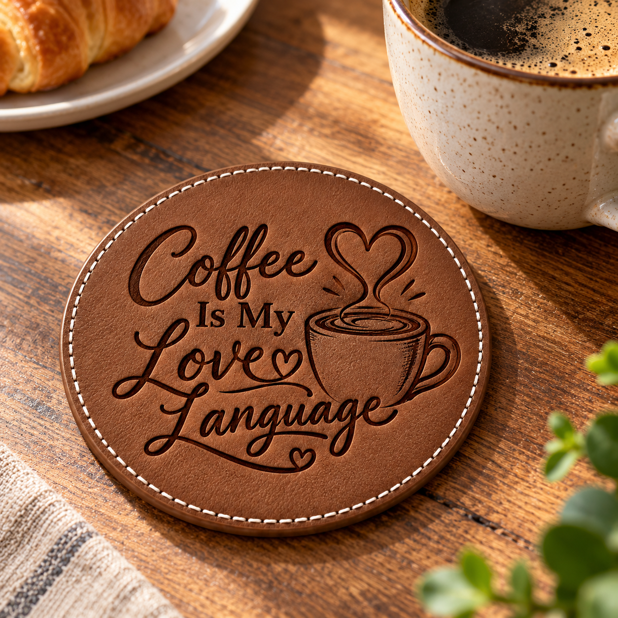 Coffee Is My Love Language Coaster Set of 4 — photo 4 of 6
