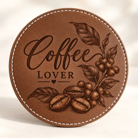 Coffee Lover Coaster Set of 4 — Photo 1