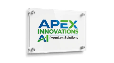 Custom Acrylic Business Logo Sign Canada – Premium Office Wall Sign — Photo 2