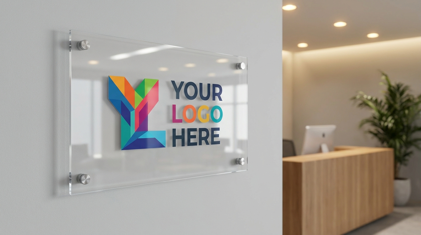 Custom Acrylic Business Logo Sign Canada – Premium Office Wall Sign — photo 4 of 7
