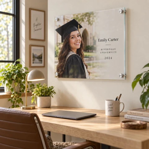 Personalized Graduation Acrylic Photo Print — Photo 1