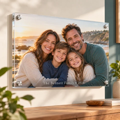 Personalized Family Acrylic Photo Print — Photo 4