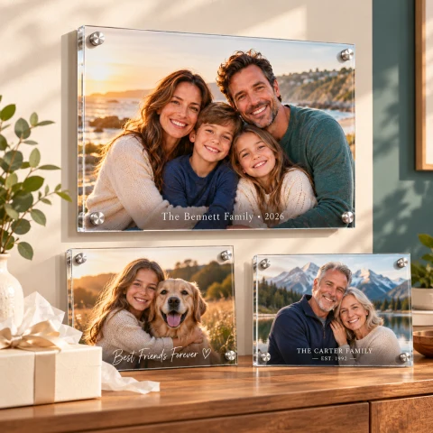 Personalized Family Acrylic Photo Print — Photo 3