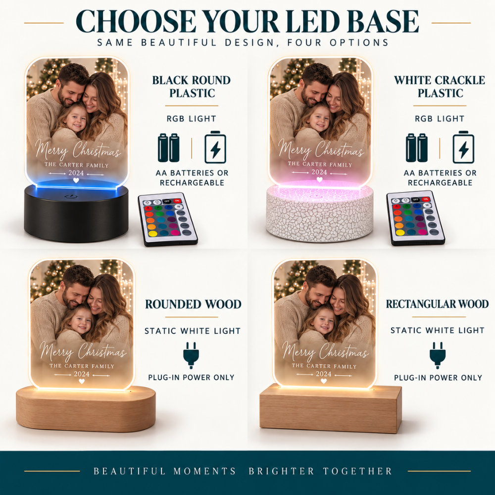 Personalized Memorial Photo LED Lamp — photo 2 of 6