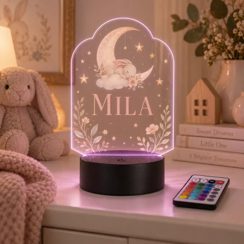 Personalized Baby Name LED Night Light — Photo 6