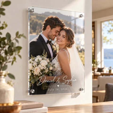Wedding Acrylic Photo Frame — Photo 7