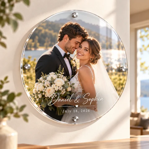 Wedding Acrylic Photo Frame — Photo 5