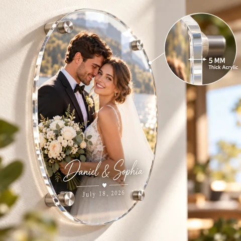 Wedding Acrylic Photo Frame — Photo 3