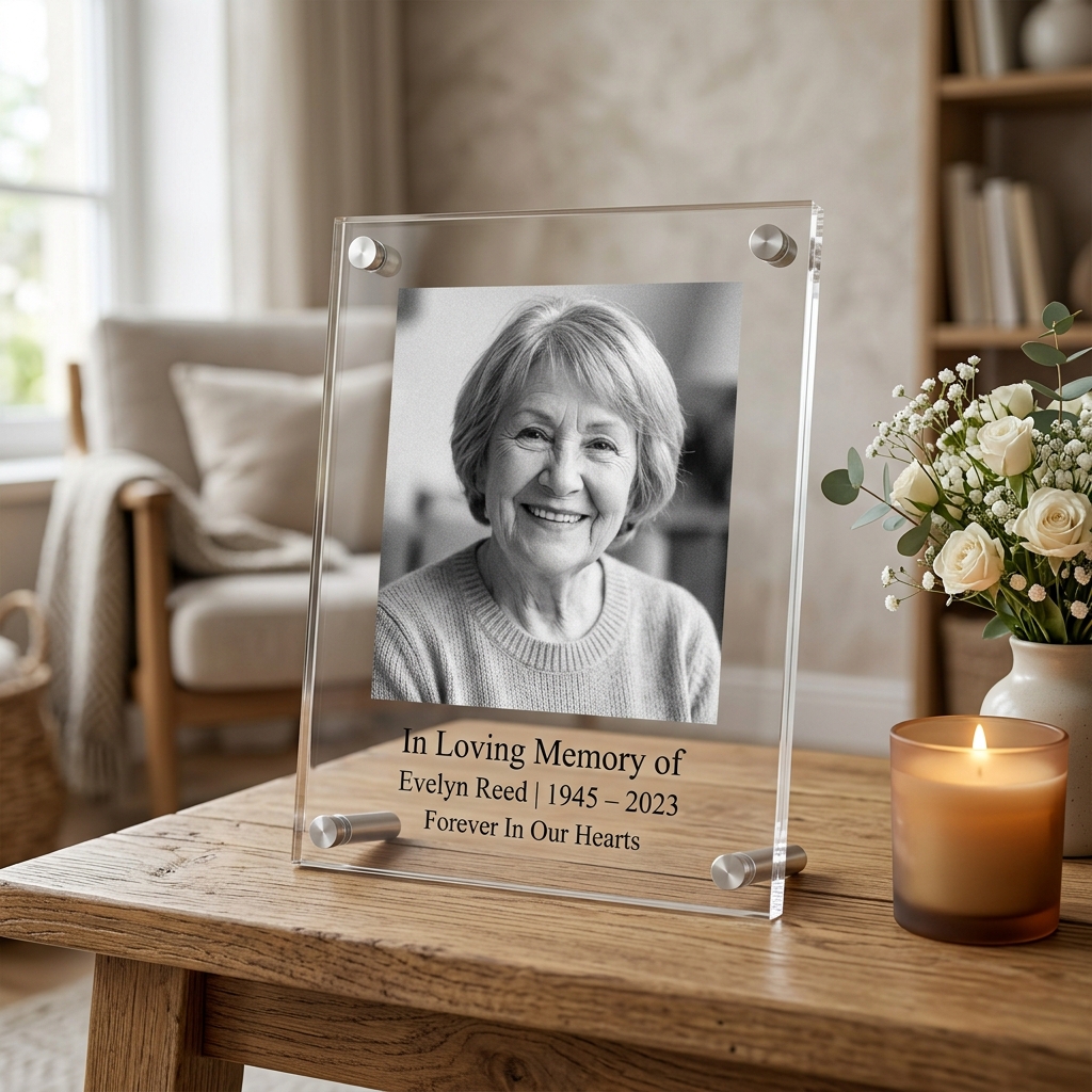 Memorial Acrylic Photo Frame — photo 3 of 4